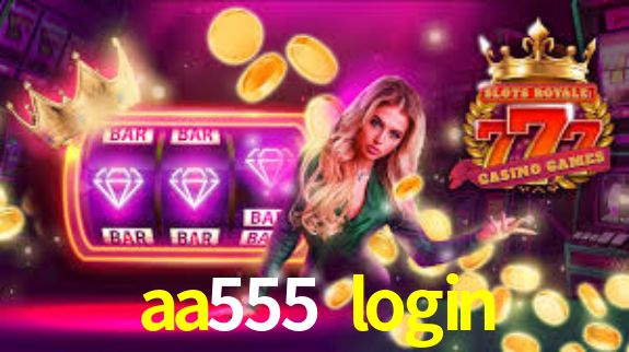 Interface do App aa555 login